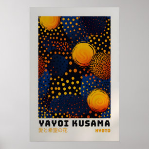 Yayoi Kusama Poster - Abstrakter Yayoi Kusama Druc