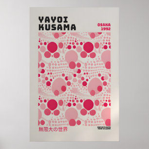 Yayoi Kusama Poster - Abstrakter Yayoi Kusama Druc