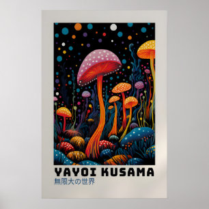 Yayoi Kusama Poster - Abstrakter Yayoi Kusama Druc