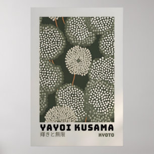 Yayoi Kusama Poster - Abstrakter Yayoi Kusama Druc
