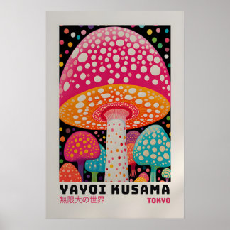Yayoi Kusama Poster - Abstrakter Yayoi Kusama Druc