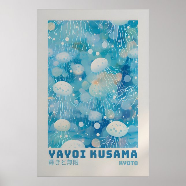 Yayoi Kusama Poster - Abstrakter Yayoi Kusama Druc (Vorne)