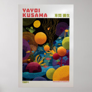 Yayoi Kusama Poster - Yayoi Kusama Inspiriert