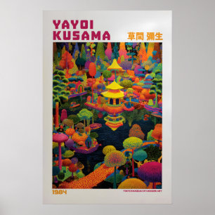Yayoi Kusama Poster - Yayoi Kusama Inspiriert