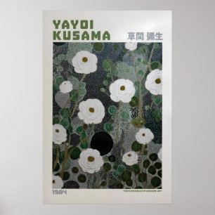 Yayoi Kusama Poster - Yayoi Kusama Inspirierte Blu