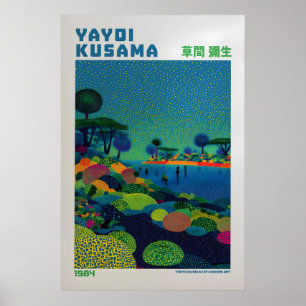 Yayoi Kusama Poster - Yayoi Kusama Landschaft