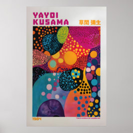 Yayoi Kusama Print, Modern Art Print, Yayoi Kusama Poster