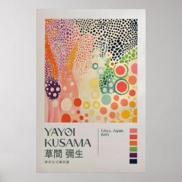Yayoi Kusama Print, Modern Art Print, Yayoi Kusama Poster