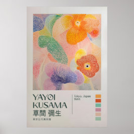Yayoi Kusama Print, Yayoi Kusama Exhibition Poster