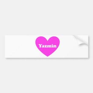 Yazmin Autoaufkleber