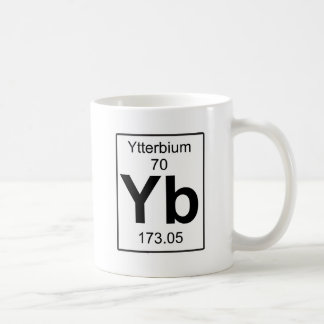 Yb - Ytterbium Tasse