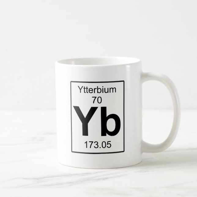 Yb - Ytterbium Tasse (Rechts)