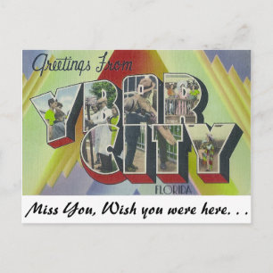 Ybor City, Florida Postkarte