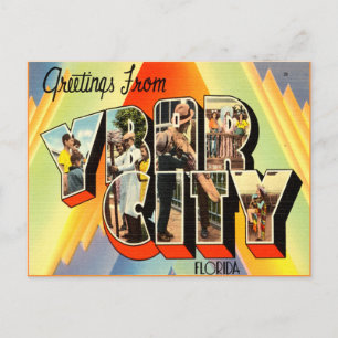 Ybor City Florida Tampa Postkarte