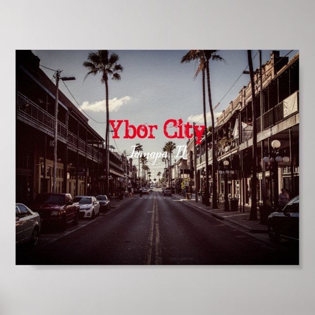 Ybor City, Tampa FLORIDA Poster (Vorne)