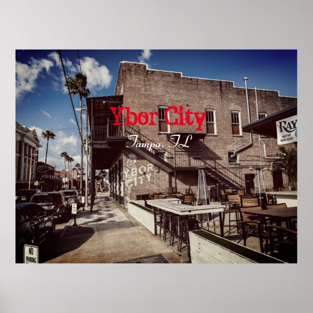 Ybor City, Tampa FLORIDA Poster (Vorne)