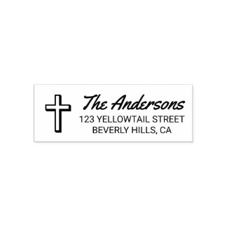 YC-Rücksendeadresse Permastempel