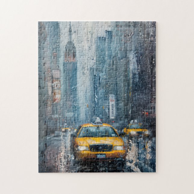 YC Yellow Cab I Puzzle (Vertikal)