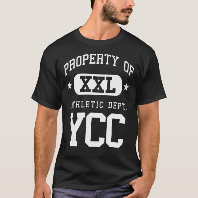 YCC XXL Athletic School Property T-Shirt (Vorderseite)
