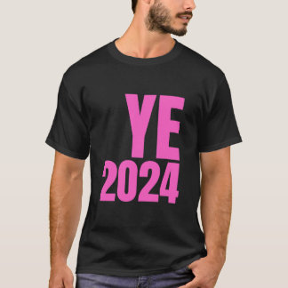YE2024 Ye 2024 Y2K Präsident Abstimmung Premium T-Shirt