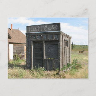 Ye Olde Latte Shoppe Postkarte