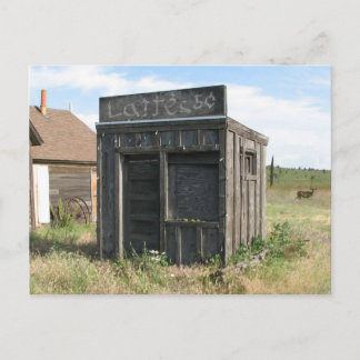 Ye Olde Latte Shoppe Postkarte