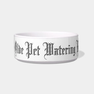 Ye Olde Pet Watering Bowl von Maureen Girard Napf