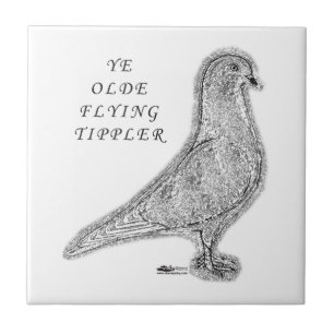 Ye Olde Tippler Pigeon Fliese