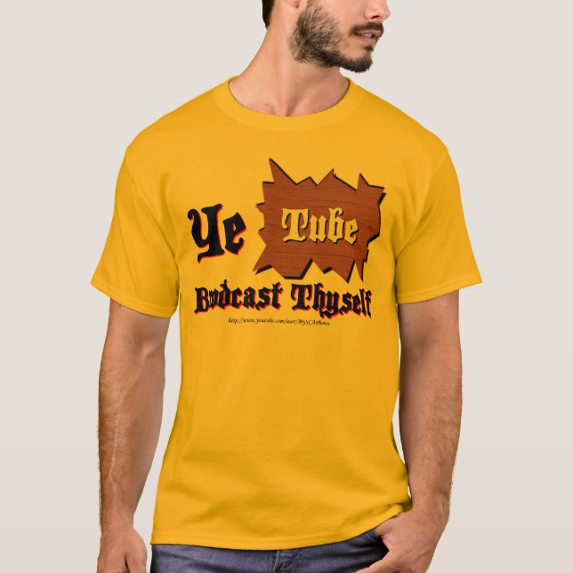 YE-Rohr (dunkler Text) T-Shirt (Vorderseite)