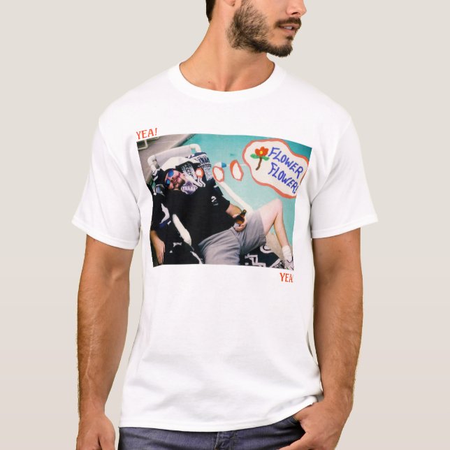 YEA! Blume T-Shirt (Vorderseite)