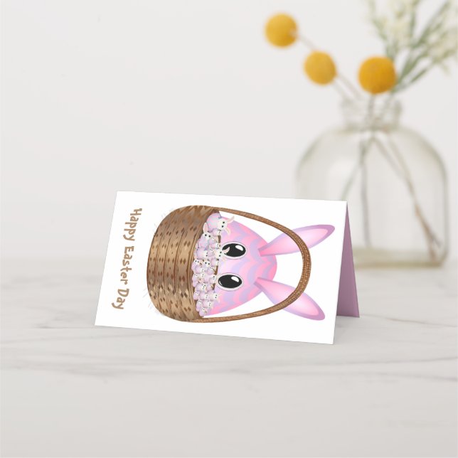 Yeager Oaster Special Welten größter Osterkorb Platzkarte (Vorderseite)