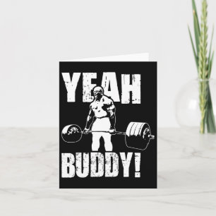 Yeah Buddy - Ronnie Coleman Gym Motivierend Karte