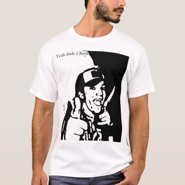 Yeah Felsen des Typ-I T-Shirt (Vorderseite)