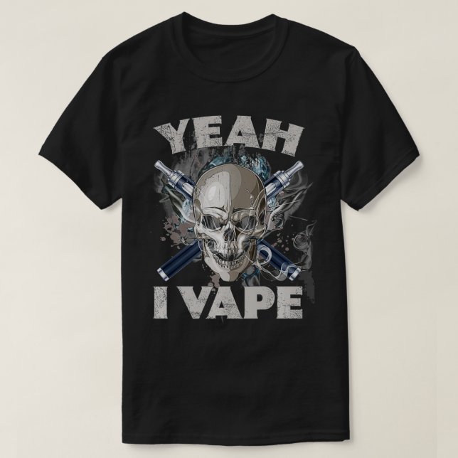 Yeah ich Vape Funny Vaping Tshirts Vaping Geschenk (Design vorne)