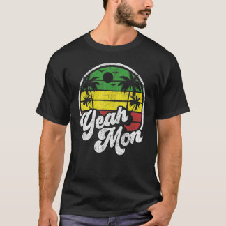 Yeah Mon Vintag Jamaica Reggae Jamaican Vacation T-Shirt