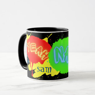 YEAH NAH NEW ZEALAND KIWI SLANG FARFFITI TASSE