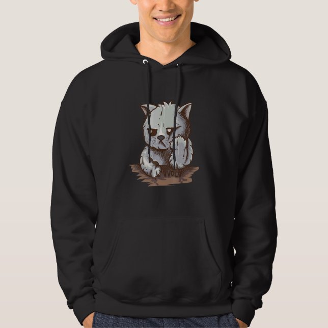 Yeah Yeah I Love You Too     Whatever     Cat Hoodie (Vorderseite)
