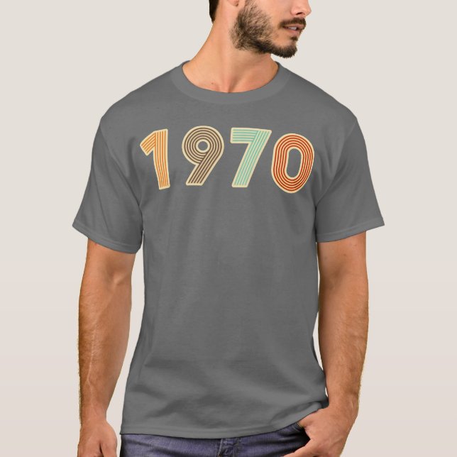 Year 1970 Born in the 70s boy T-Shirt (Vorderseite)