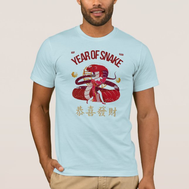 YEAR OF SNAKE  T-Shirt (Vorderseite)