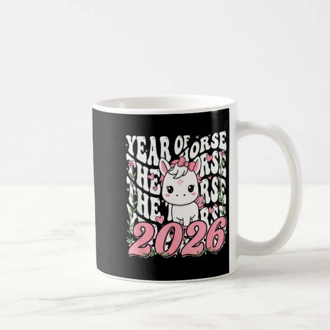 Year Of The Horse For Girls  Kaffeetasse (Rechts)