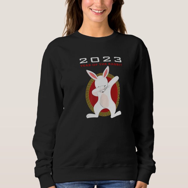 Year Of The Rabbit 2023 Chinese New Year 2023   Sweatshirt (Vorderseite)