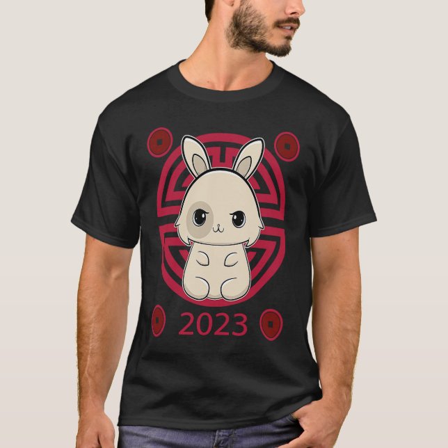Year Of The Rabbit 2023 Chinese T-Shirt (Vorderseite)