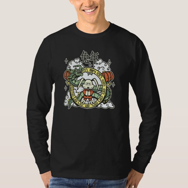 Year of the Rabbit   Chinese Zodiac NEW YEAR 2023 T-Shirt (Vorderseite)