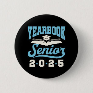 Yearbook Senior Class 2025 Button