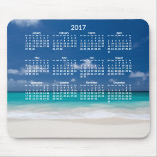 Yearly Beach Calendar 2017 Mousepads Fotos hinzufü