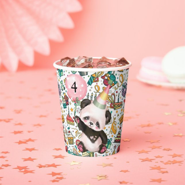 Yearly Happy Birthday Pappbecher (Insitu)
