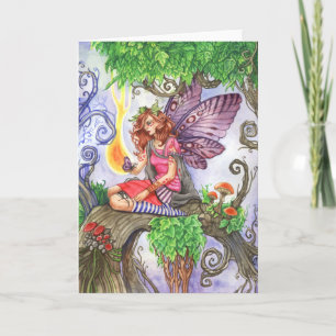 Yearning Fairy Grußkarte Karte