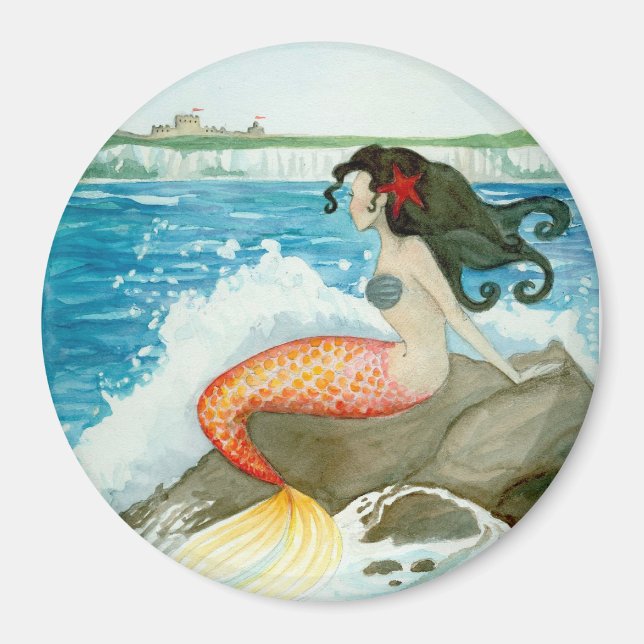 Yearning Litlle Mermaid Art Magnet (Vorne)