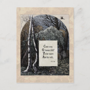 Years "The Stolen Child" Viktorianische Postkarte