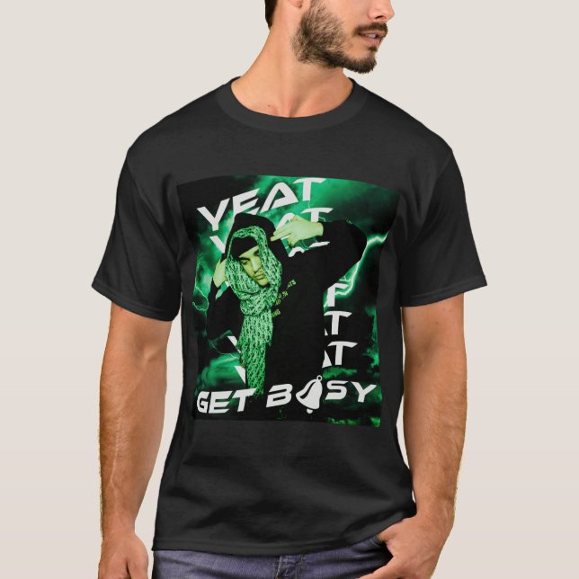 Yeat Get busy shirt friends retro boy (Vorderseite)